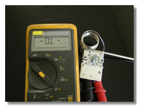 Thermostat mit Messgerät verbinden